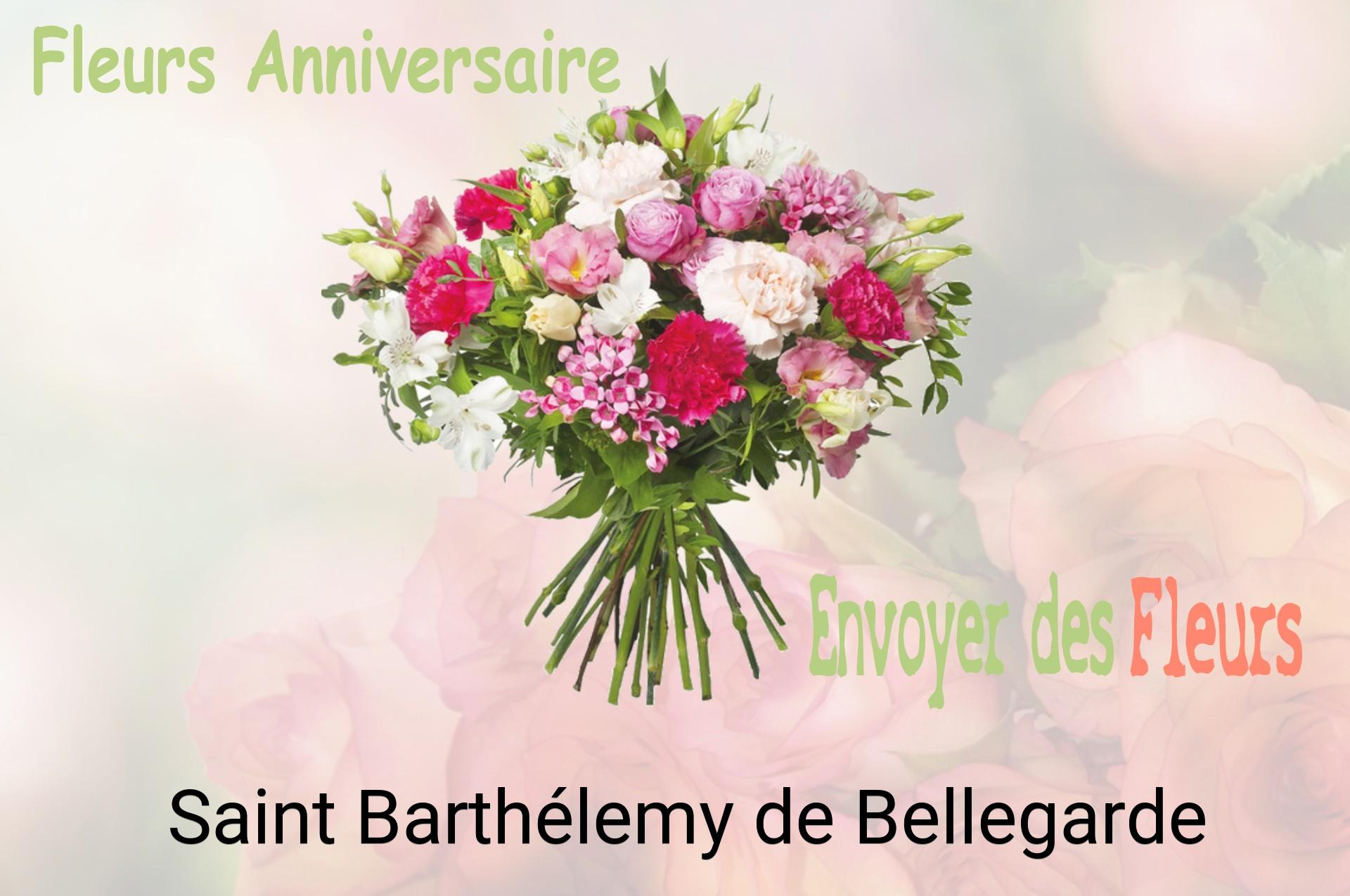 Bouquet de fleurs d’anniversaire livré à Saint-Barthélemy-de-Bellegarde
